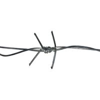 Stacheldraht ca. 50 m, verzinkt, auf Rolle, Durchmesser ca. 1,6 mm