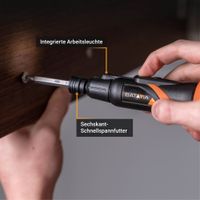 3,6V Akku-Schraubendreher (mit Aufbewahrungskoffer inkl. 44-tlg. Bitsatz)