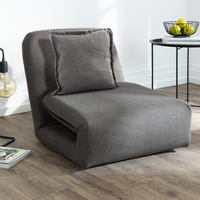 2 in 1 Bodensofa Bodenstuhl Bodensessel Bett HSG14-DGR