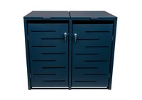 elephant® Mülltonnenbox MTB-13280-AO Set anthrazit