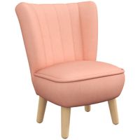 AIYAPLAY Kindersessel Kindersofa mit Samtoptik Holzbeine Kinderstuhl für 3-7