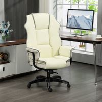 Vinsetto Bürostuhl Ergonomisch Schreibtischstuhl mit Liegefunktion, Drehfunktion