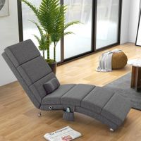 HOMCOM Bodenstuhl faltbar, Massagesessel Liegesessel für Zuhause oder Büro
