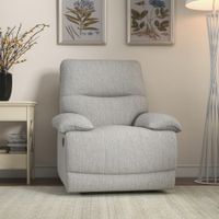 HOMCOM Relaxsessel Fernsehsessel mit Liegefunktion, Leinenoptik, bis 160 kg
