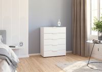 rauch Flipp Kommode mit 5 Schubkästen, Maße: 80x100x42 cm