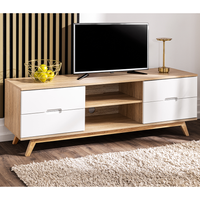 TV-Lowboard, ca. 150 x 40 x 50 cm - Weiß