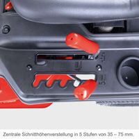 Benzin-Aufsitzrasenmäher MR200-61 E Start 6 in 1