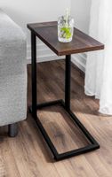 Beistelltisch für Couch, ca. 49 x 24 x 63,5 cm - Braun