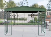Gartenpavillon, ca. 300 x 300 x 260 cm – Grün