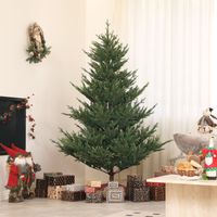 HOMCOM Künstlicher Weihnachtsbaum, 180 cm Christbaum mit 1046 Spitzen