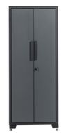 Werkstatt Stahl Hochschrank pulverbeschichtet verschließbar 3 Fächer 75x 47x 193cm