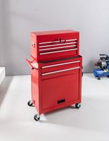 Werkstattwagen 6 Schubladen ca. 60 cm rot
