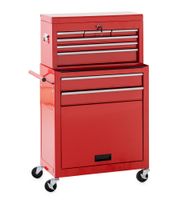 Werkstattwagen 6 Schubladen ca. 60 cm rot