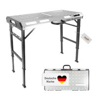 Schweißtisch klappbar, Werkbank höhenverstellbar aus Stahl, Multifunktionstisch