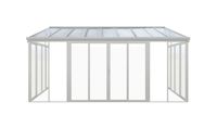 Wintergarten, ca. 300 x 548 x 312 cm - Weiß