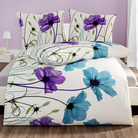 Softtouch-Mikrofaser-Seersucker-Bettwäsche