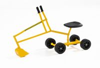 Stahl Kinder Spielzeugbagger mit Rädern für Sandkasten 
