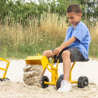 Stahl Kinder Spielzeug Bulldozer mit Rädern für Sandkasten 