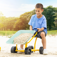Stahl Kinder Spielzeug Kipper mit Rädern für Sandkasten 