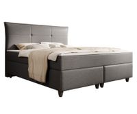 Boxspringbett Emden 180x200cm Anthrazit TFK
