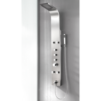Duschpaneel 140x20cm – 6 Hydro Massagejets & Wasserfalldusche