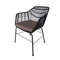 HOME DELUXE Gartenstuhl inkl, Sitzkissen TARA - 2er Set
