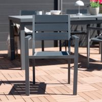 HOME DELUXE Gartenstuhl MADERA - 5 Stühle