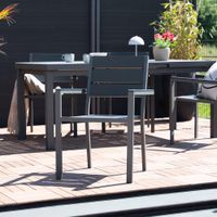 HOME DELUXE Gartenstuhl MADERA - 9 Stühle