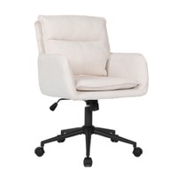 HOME DELUXE Bürostuhl CORA - Webstoff Beige