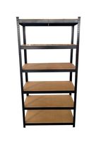 Schwerlastregal, 6 Ablagen je 1050kg belastbar,  180 x 90 x 40 cm, 2-er Set