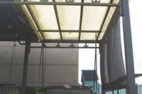 Schattierungsnetz Sonnensegel, ca. 3 x 3 m