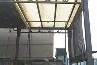 Schattierungsnetz Sonnensegel, ca. 2 x 5 m