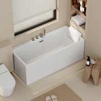 Home Deluxe Badewanne AMBER - 170 x 58 x 80 cm