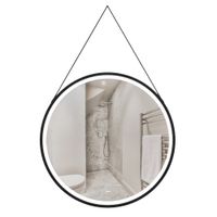HOME DELUXE LED-Spiegel Rund FIANA – 40 cm inkl, Aufhängung