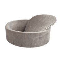 HOME DELUXE Bällebad TWIRL – Samt Grau