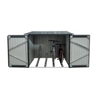 Fahrradgarage-/Fahrradhaus-/Fahrradbox, ca. 203 x 157 x 198 cm