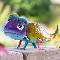Metalleidechse, ca. 34 x 11 x 16 cm – Multicolor