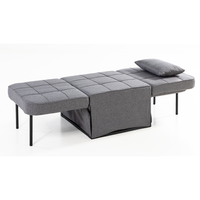 2 in 1 Schlafsofa, ca. 67 x 76 x 41 cm - Dunkelgrau