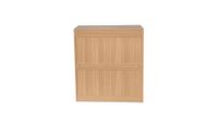 WoodLine Schuhschrank, ca. 75 x 87 x 24 cm – Holzoptik