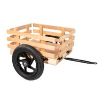 Anhänger mit Luftreifen für Gokart, Trailer für Kinderfahrzeuge, Einachshänger