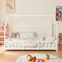 Kinderbett Treviolo - 140x200cm - Holz