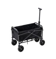 Bollerwagen, ca. 68,5 x 36 x 80 cm - Schwarz