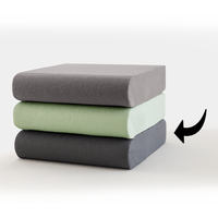Topper-Jersey-Spannbetttuch "Premium", ca. 180-200x200 + 15cm