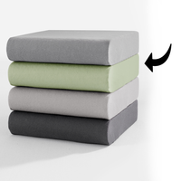 Boxspringbett-Jersey-Spannbetttuch "Premium". ca. 180-200x200-220 cm + 40 cm