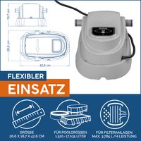 Bestway Poolheizung für Pool Swimmingpool 2.800 W  Soft-Touch-Bedienfeld