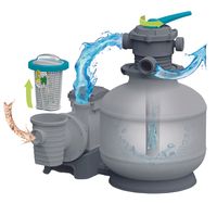 Bestway Sandfilter mit Zeitschaltuhr 6.056 l/h, 230 W für Pool Swimmingpool