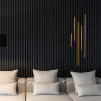 Home Deluxe Dekoleiste für Akustikpaneel FIRE 3er Set - 30 cm