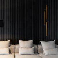 Home Deluxe Dekoleiste für Akustikpaneel FIRE 3er Set - 50 cm