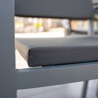 HOME DELUXE Sitzkissen MADERA  8 x Sitzkissen