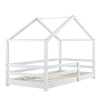 Kinderbett Knätten 70x140 cm Weiß